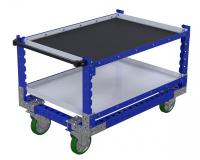 Materialtransport-Rollwagen für den Industrieanlagenbau