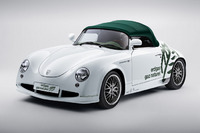 Schicker Roadster mit Biogas-Power