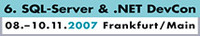 6. SQL-Server und .NET-Konferenz der dFPUG in Frankfurt/Main