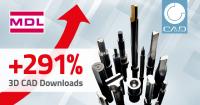 MDL Europe increases the number of its 3D CAD downloads with CADENAS by 291 % in 9 months