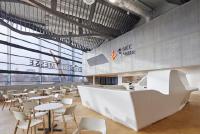 Interieur für einen preisgekrönten Bau von Zaha Hadid Architects