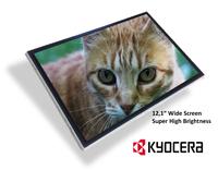 Kyocera stellt neues super helles Wide-Screen TFT-LCD für industrielle Anwendungen vor
