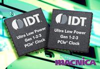 IDT stellt eine 1.5 Volt PCI-Express® Clock-Buffer Bausteinfamilie mit industrieweit geringstem Platzverbrauch und niedrigster Stromaufnahme vor