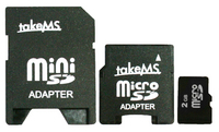3 auf einen Streich - mit der takeMS Micro SD Card 3in1 Solution