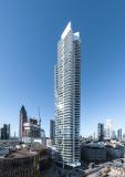 Perfekter Eintritt in ein Hochhaus von Welt