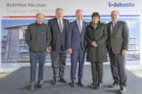 Webasto feiert Richtfest in der Zentrale Stockdorf