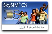 Multiapplikationsfähige NFC-SIM-Karte SkySIM CX ist von American Express, MasterCard und Visa zertifiziert