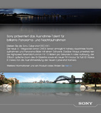 Das Ausnahme-Talent für brillante Nacht- und Panorama-Aufnahmen: Sony Cyber-shot HX1