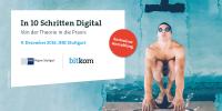 BÜROTEX metadok bei der Bitkom Mittelstands-Tour unter dem Motto „In 10 Schritten Digital“ in der IHK Stuttgart Station