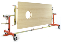 Rationalisation & innovation for heavy door handling: finish, store and transport doors easily with doormaster®
