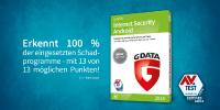 G DATA Internet Security erzielt erneut die volle Punktzahl