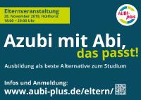Azubi mit Abi, das passt!