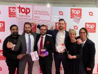 Platz 1 im Arbeitgeber-Ranking 2020: SThree zum siebten Mal in Folge zum 'Top Employer' gekürt