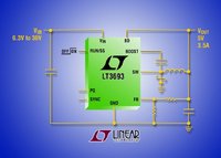 36V/3,5A-(IOUT)-Abwärts-DC/DC-Schaltregler mit 2,4MHz Schaltfrequenz in einem nur 3mm x 3mm großen DFN-Gehäuse oder MSOP-10E-Gehäuse