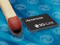 Renesas Electronics präsentiert 16-Bit IO-Link Mikrocontroller für Industriesensoren mit 56 Prozent verkleinertem Gehäuseformat