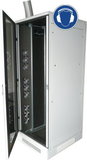 Schallgedämmter Serverschrank mit Abluftsystem