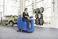 Mikro-Aufsitz-Scheuersaugmaschine SCRUBTEC R 253 der Nilfisk blue line