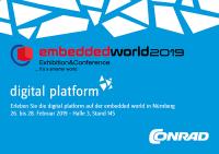 Conrad stellt seine digital platform auf der embedded world vor