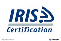 Kontron achieves International Railway Industry Standard (IRIS) certification