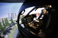 Eurocopters EC135-Flugsimulator in Donauwörth ist einsatzbereit