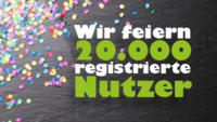 crossvertise begrüßt 20.000sten registrierten Nutzer