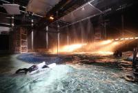 Verlinde fits out the world's first underwater cinema set at the Lites cinema studios in Belgium