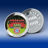 Jetzt nur 10 Euro – Offizielle FC Bayern-Fanprägung „Saison 2012/2013“ bei Bayerisches Münzkontor