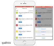 Qualtrics Mobile Initiative: Jetzt mobil auf CX-Plattform zugreifen