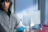 Smart light - Glass diode laser optics for high-volume applications