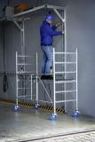 Conrad bietet äußerst standfestes STABILO Professional Faltgerüst für Handwerk, Facility Management und Industrie