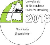 Huber Kältemaschinenbau nominiert für Umweltpreis des Landes