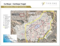 Tier One Silver Applies for Drill Permit for Additional 200 Drill Holes at Curibaya Project