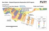 Fury Provides Drill Targeting ahead of Upcoming 50,000 Meter Exploration Program at Eau Claire