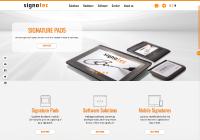 signotec presents new Website