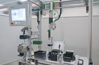 Flexible system for the assembly of charging sockets