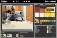 Farbgestaltungen mit Brillux Creativ-Techniken