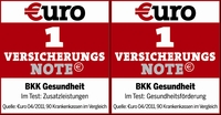 Note 1 für BKK Gesundheit