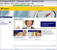 IntelliNet launcht Postbank SELECT-Portal