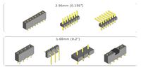 B2B-Verbinder bis 7,9 Ampere in RM 3,96mm und 5,08mm