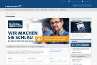 Grundfos bietet zusätzliche Online-Schulungen statt Präsenzseminaren an