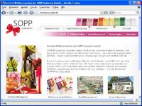 SOPP Industrie GmbH bändelt wieder im Internet an