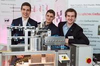 Jugend forscht 2014 - Heraeus Auszubildende siegen beim Landeswettbewerb Hessen im Bereich Arbeitswelt