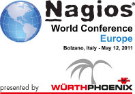 Die Nagios World Conference Europe™ am 12. Mai in Bozen