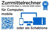Kostenloser Zurrmittelrechner als Online-Rechner, Web-App oder für das Handschuhfach