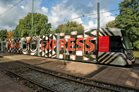 "Kongoussi-Express" der Düsseldorfer Rheinbahn gestartet