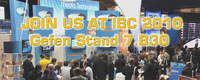 Gefen mit neuem Produktportfolio auf IBC 2010 in Amsterdam