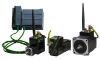 JVL's ServoStep™ series integrated stepper motors are now available with Wireless Industrial Ethernet