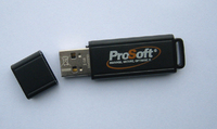 USB-Stick mit integriertem Prozessor, Hardware-Verschlüsselung und zentraler Management-Software bei ProSoft
