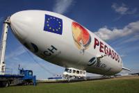 Mit dem Zeppelin die Luft über dem Rheinland untersuchen