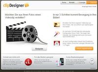 Machen Sie einfache Fotos zu auffallenden VideoClips!